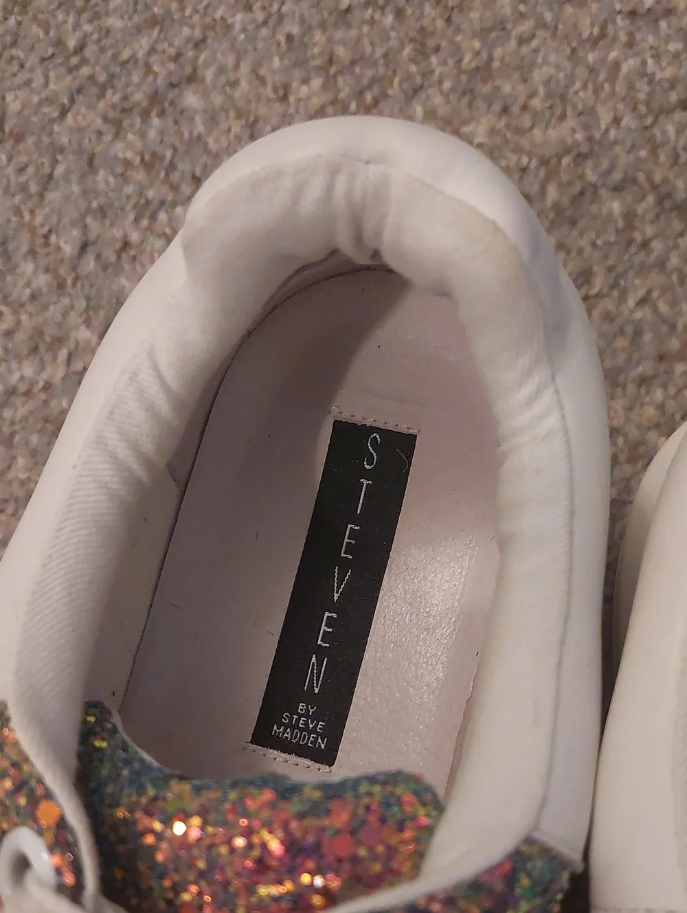 Steve Madden Glitter Sneakers